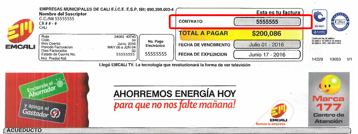 Ayuda contrato